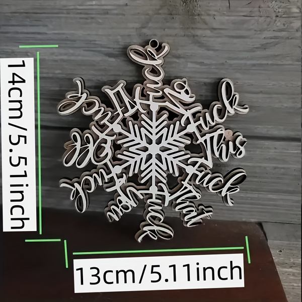 Funny Christmas Ornament | Perfect ornament for annual summary