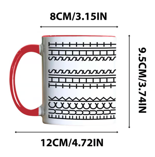 🎁Last Day Promotion 49% OFF🔥F*ck This Shit Hidden Message Coffee Mug Unique Gift for Work Bestie