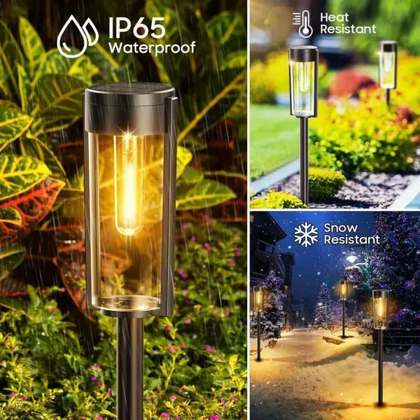 💡Last Day 49% OFF🔥--Outdoor Solar Pathway Lights