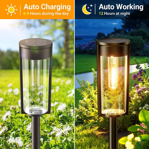 💡Last Day 49% OFF🔥--Outdoor Solar Pathway Lights