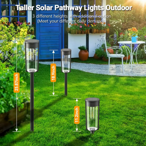 💡Last Day 49% OFF🔥--Outdoor Solar Pathway Lights