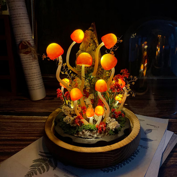 Enchanted Mushroom Forest Night Light