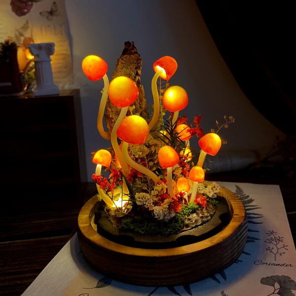Enchanted Mushroom Forest Night Light