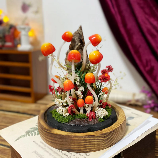 Enchanted Mushroom Forest Night Light