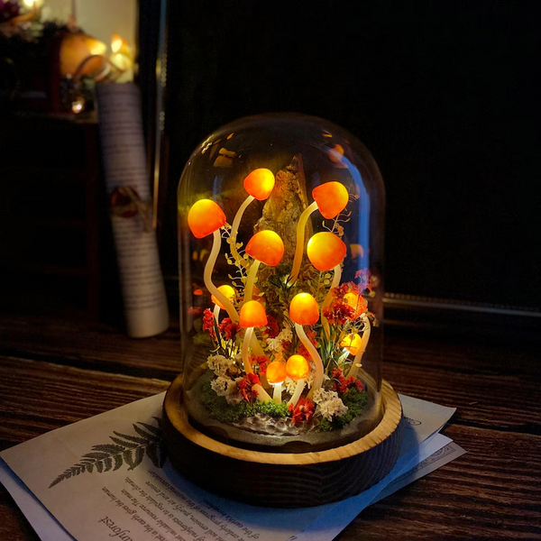 Enchanted Mushroom Forest Night Light