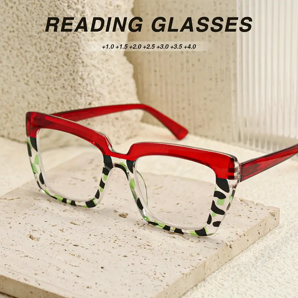 Women's Retro Square Reading Glasses