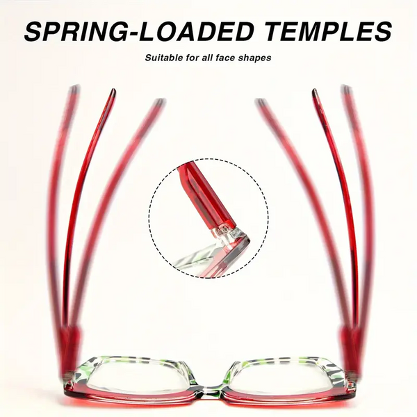 Women's Retro Square Reading Glasses