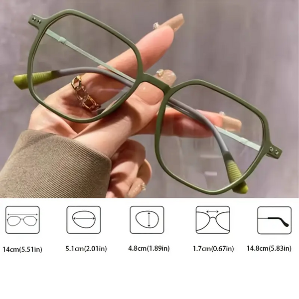 New ultra-light frosted reading glasses