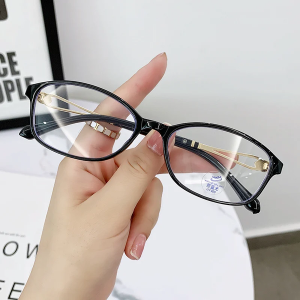 🎁2024 New Year Hot Sale🎁WOMEN'S FASHION LIGHTWEIGHT METAL ANTI-BLUE LIGHT READING GLASSES